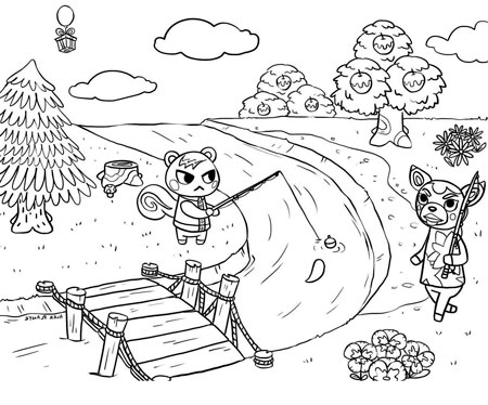 Dibujos de Animal Crossing