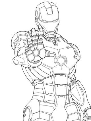 Dibujos de Iron Man