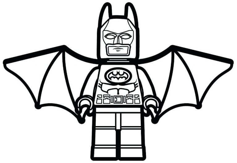 Dibujos de Lego Superhero - Imprimir Para Colorear