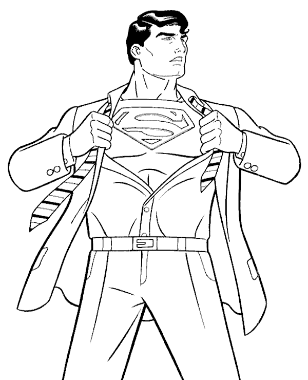 Dibujos de Superman
