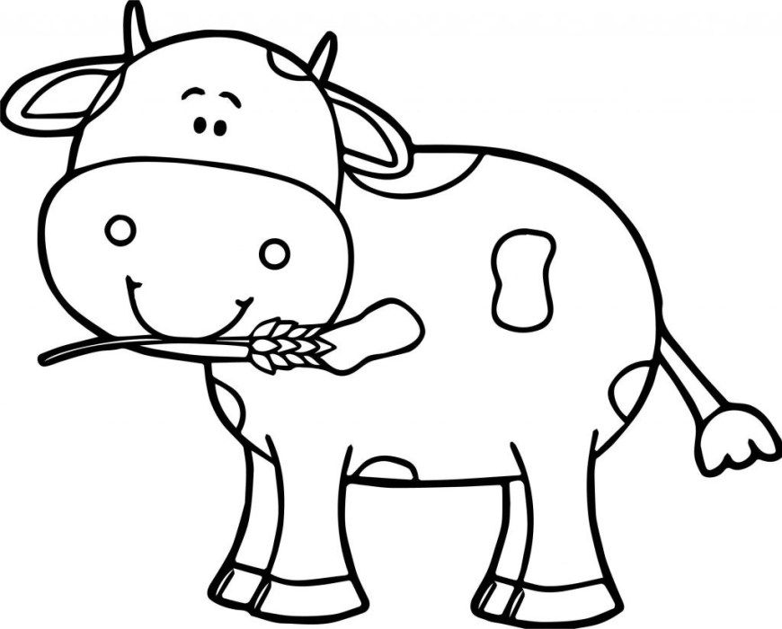 Dibujos de Vacas - Imprimir Para Colorear
