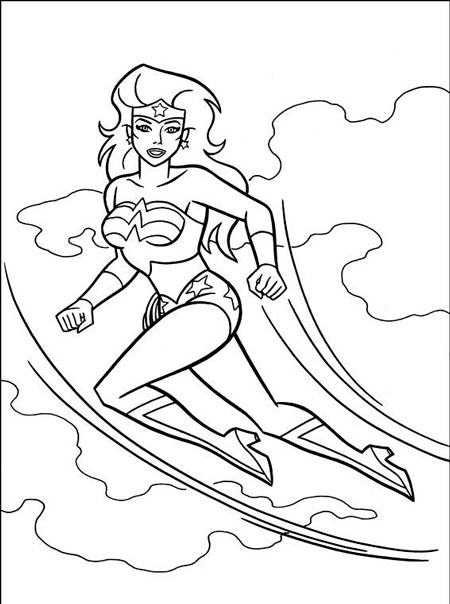 Dibujos de Superwoman